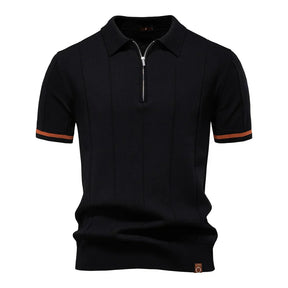 Vellian Zipper Polo