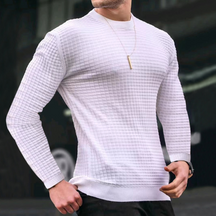 Jacquard Textured Sweater