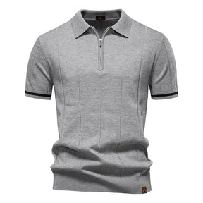 Vellian Zipper Polo