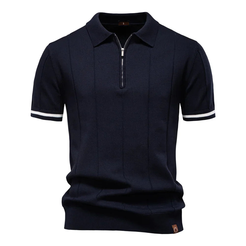 Vellian Zipper Polo