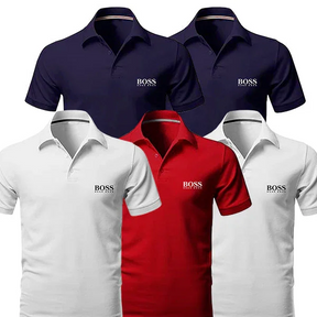 [BUY 3 GET 5 FREE] Premiere Polo Shirt Kit (5 Pack)