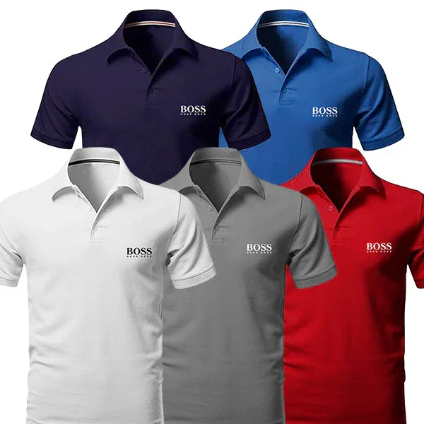 [BUY 3 GET 5 FREE] Premiere Polo Shirt Kit (5 Pack)